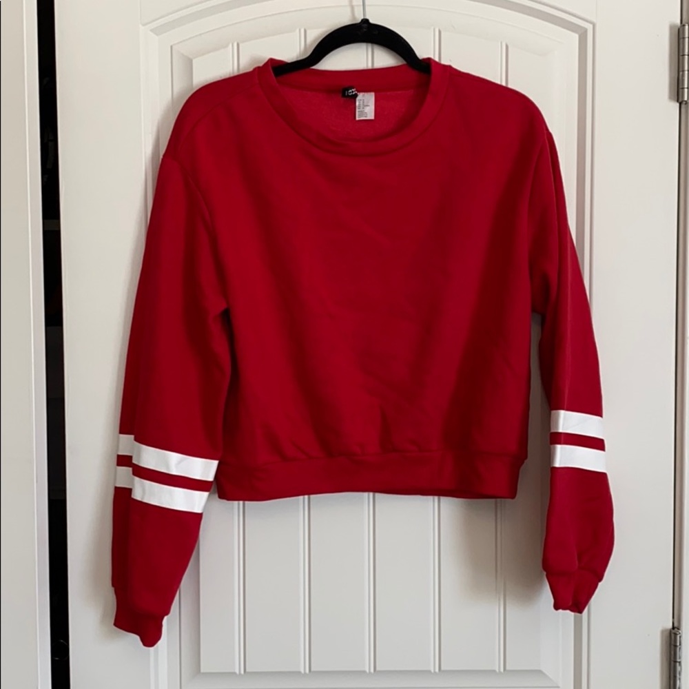 Cropped sweatshirt